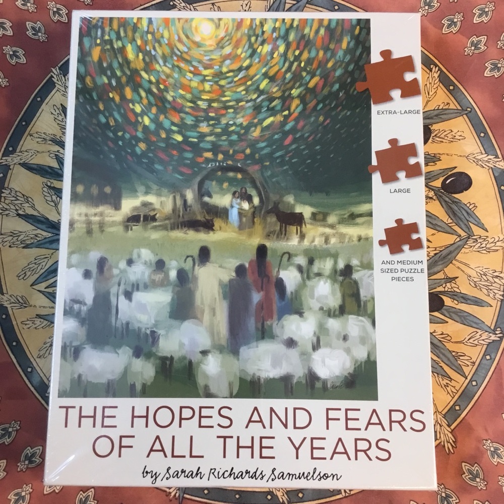 The Hopes & Fears of All The Years 500 Piece Puzzle by Deseret Book, New, Sealed
